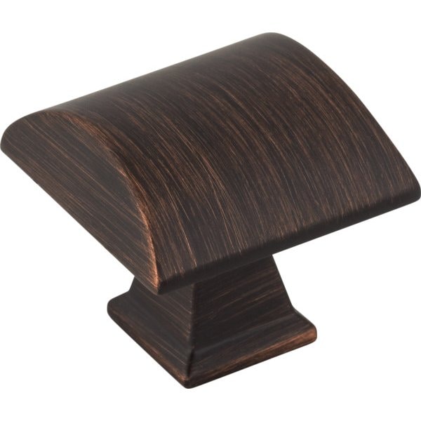 Jeffrey Alexander 1-1/4" Overall Length Brushed Oil Rubbed Bronze Roman Cabinet Knob 944DBAC - main